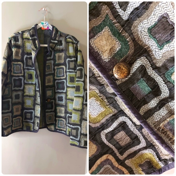 Handmade Tapestry Jacket - Picture 1 of 1